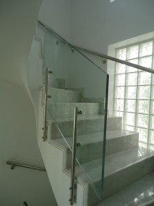 staircase glass